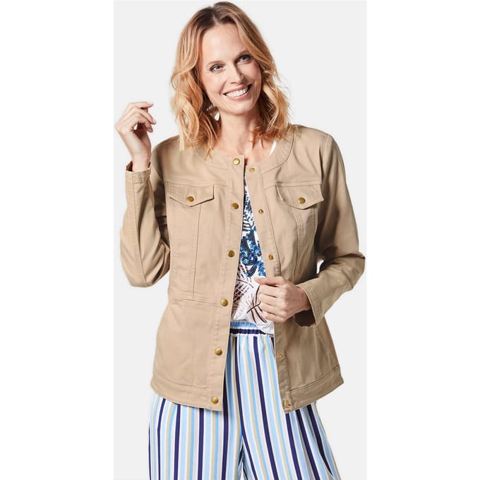 Jasje - beige - Gr. 50 van Goldner Fashion
