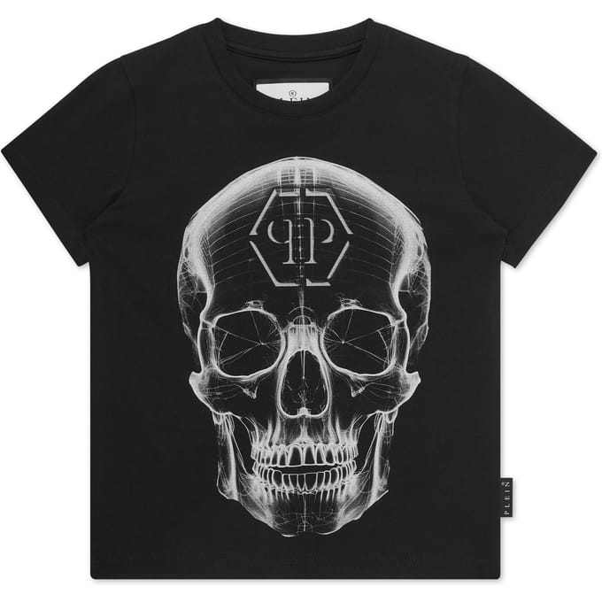 T-Shirt Ronde Hals Ss Skull
