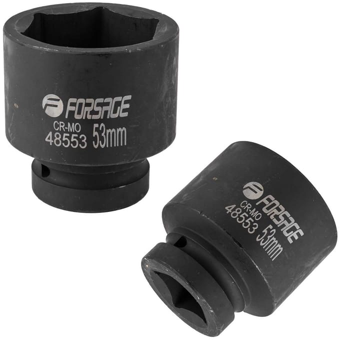 FORSAGE - Dopsleutelset - 1" - 53mm - Zeskantig