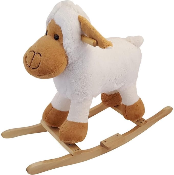 Playwood hobbelschaap groot met geluid