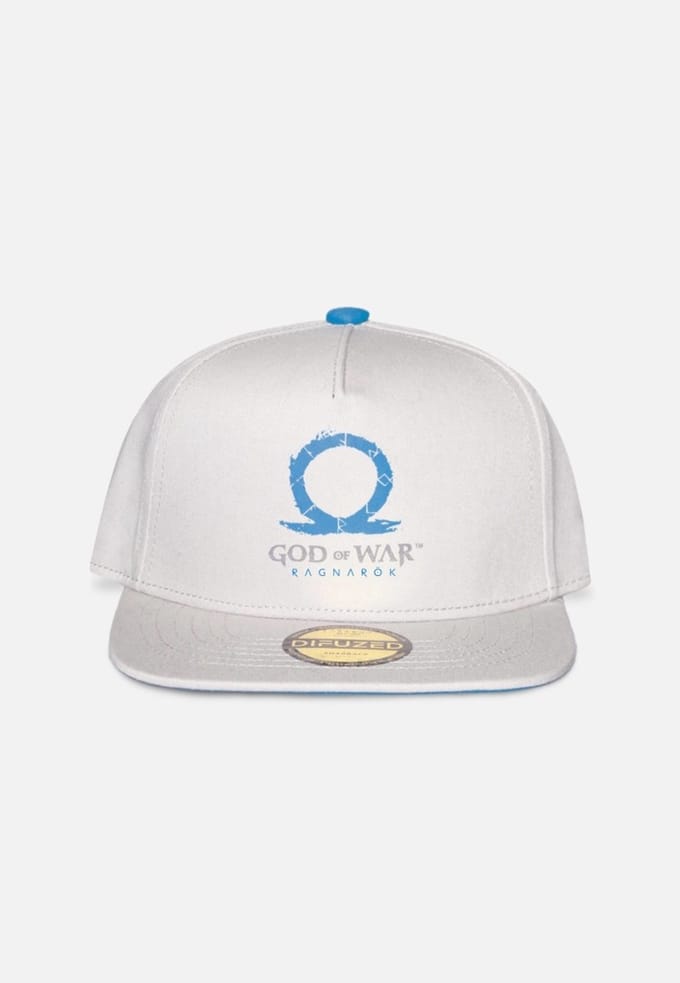 God Of War - Ragnarök Snapback Pet - Wit