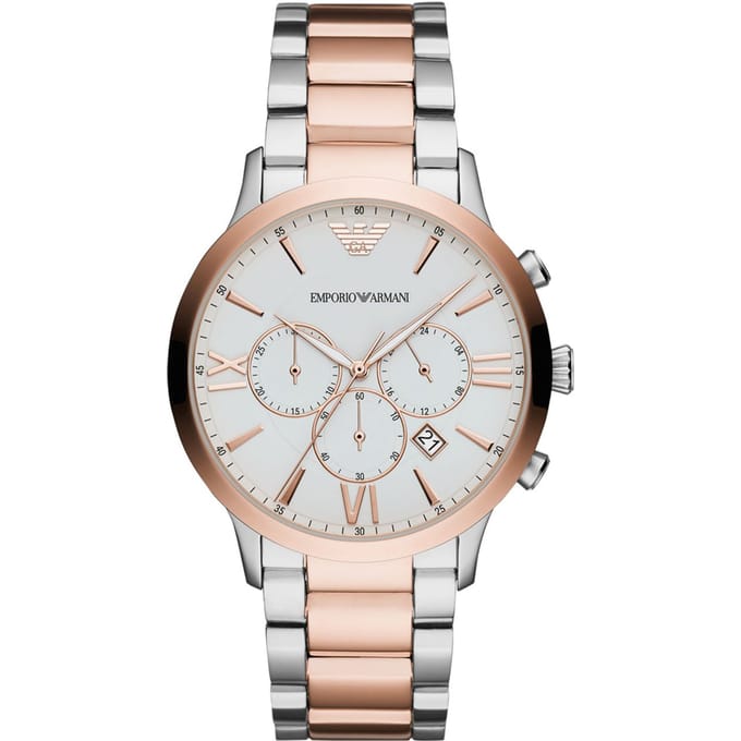 Emporio Armani Giovanni AR11209 Heren Horloge 44mm 5 ATM