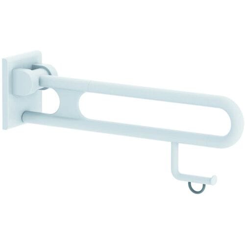 Megabad Profi Collection Silver Age System support folding handle 90 cm, with paper holder 0300478016