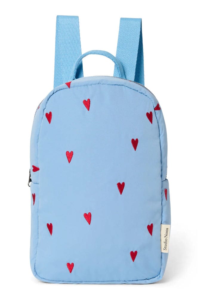 Studio Noos rugzak mini blue hearts