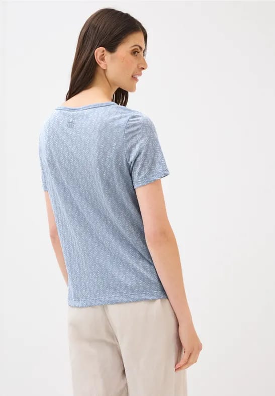 Shirt met opschrift Burnout