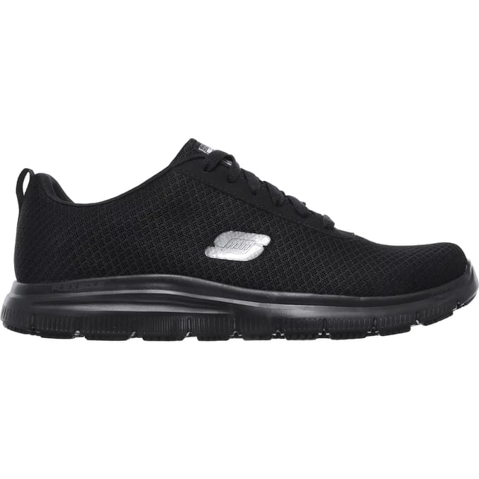 Skechers FLEX ADVANTAGE SR - BENDON Heren Veterschoenen - Zwart
