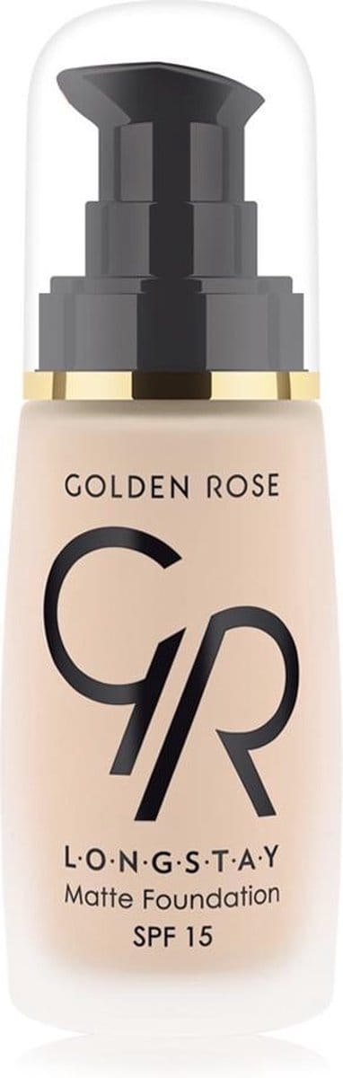 Golden Rose Longstay Matte Foundation NO: 02 - Vloeibare Matte Foundation