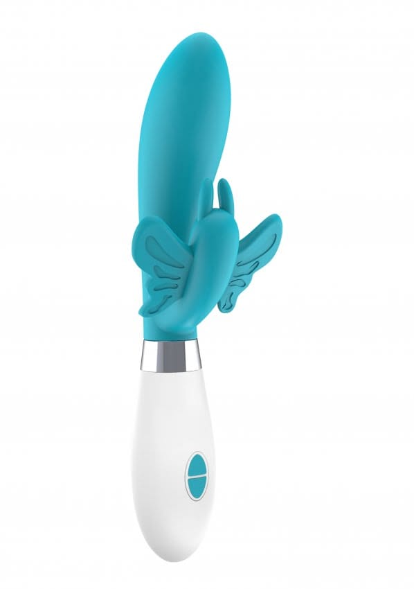 Shots - Luminous Alexios - Butterfly en G-spot Vibrator turqiose