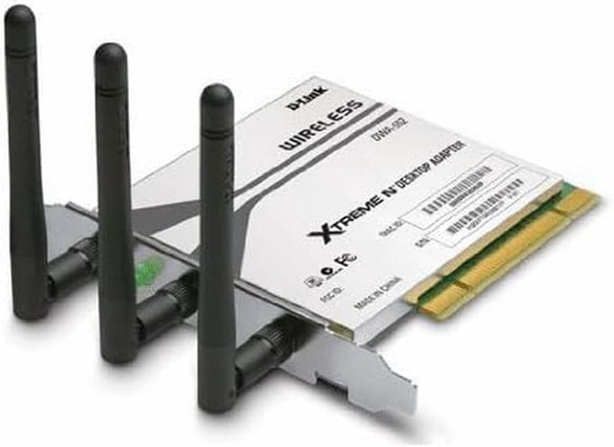 Snelle Draadloze PCI Express Netwerkkaart voor Desktop Computers