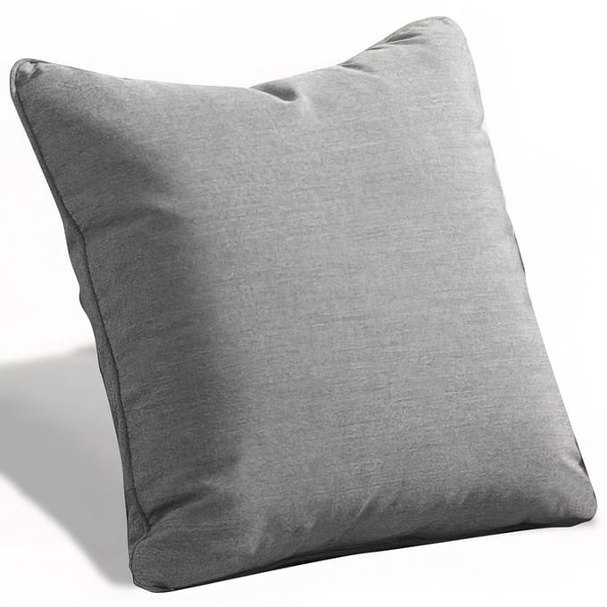 Outdoor-kussen voor tuinsofa BARI 45 x 42 x 20 cm – donkergrijs