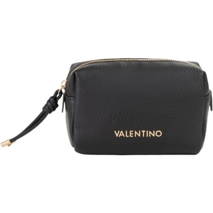 VALENTINO accessoiretas Saphira Soft Cosmetic Case Nero zwart