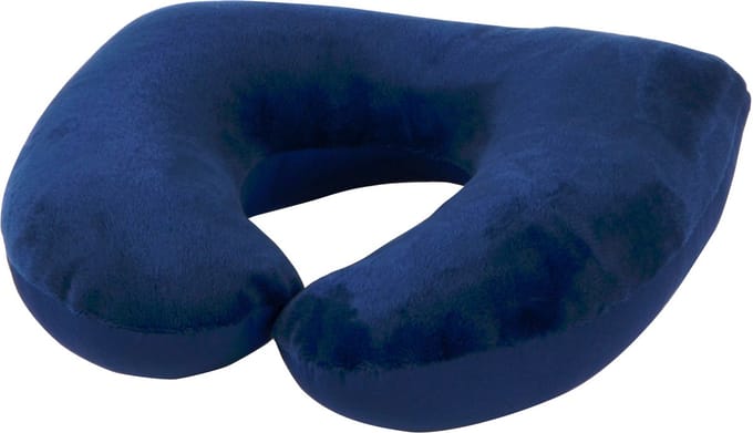 Sundo 2-in-1 Nekkussen Blauw – Comfortabel Reis- en Hoofdkussen