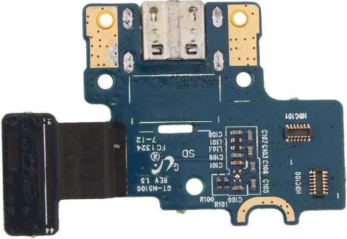 Oplaadconnector Flexkabel Geschikt voor Samsung Galaxy Note 8.0 – Premium