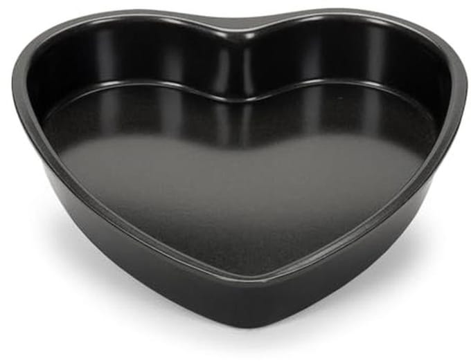 Patisse Stalen hart Cake Pan, 7 7/8-inch, Multi Colour, Speciale Interne Non-stick Whitford Xylan Coating
