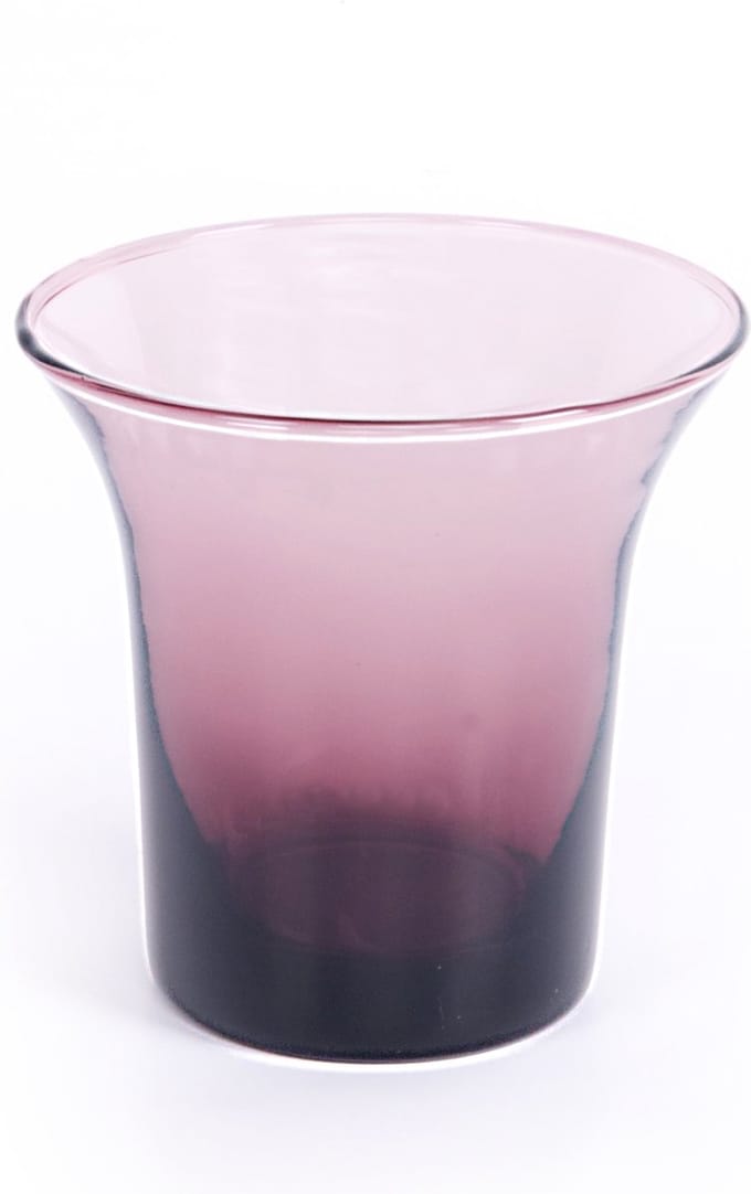 XLBoom Host Set Waterglazen - 8,5 cm - Paars Glas - 4 stuks