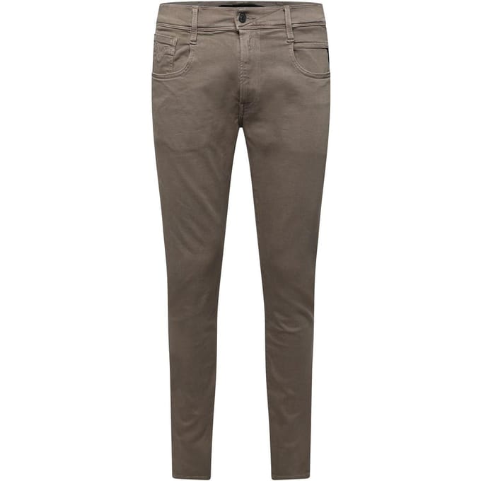 Replay Anbass Slim-fit herenjeans (Beige)