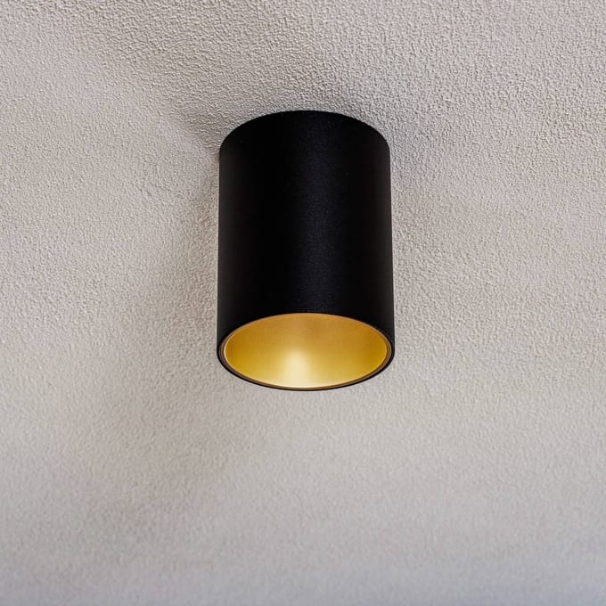 Nowodvorski - Spot Eye Tone Ø 9 cm H 11,5 cm zwart - goud