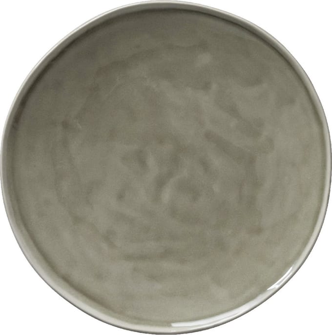 Dutch Rose Organic Bord Plat 26,5 cm Olijf