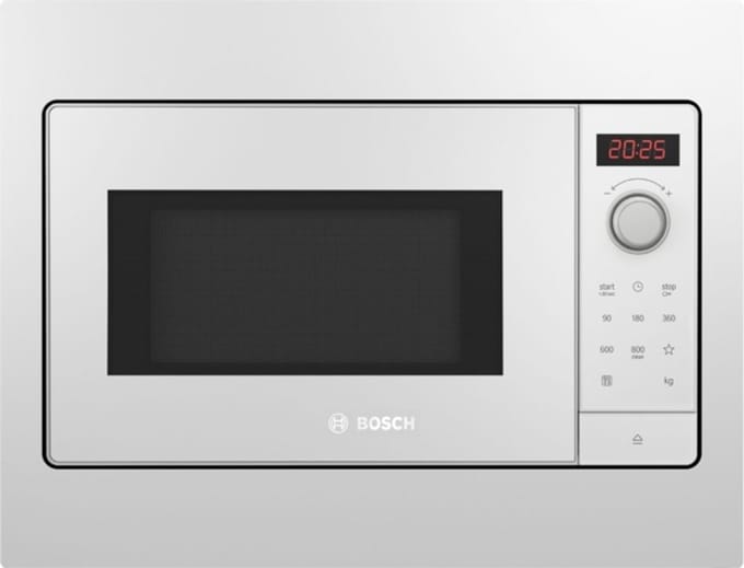 Bosch BFL523MW3 magnetron Ingebouwd Solo-magnetron 20 l 800 W Wit
