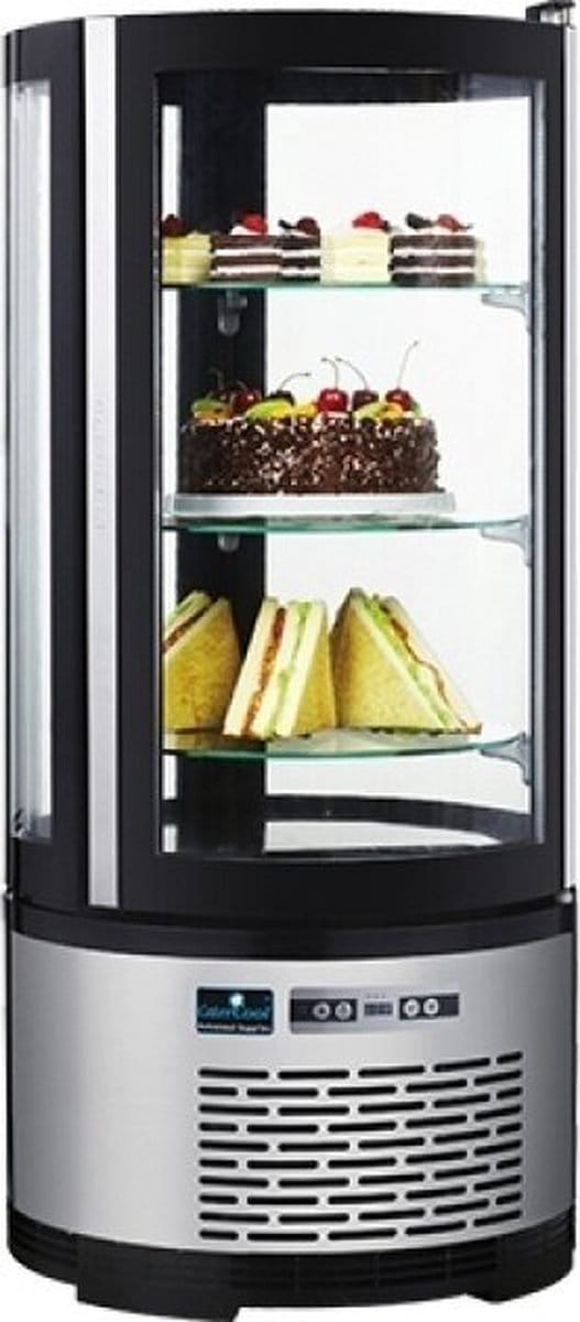 Gekoelde Show/gebaksvitrine - 100 Liter