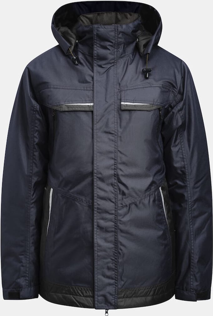 Jobman 1384 Winter Jacket 65138436 - Navy/Zwart - M