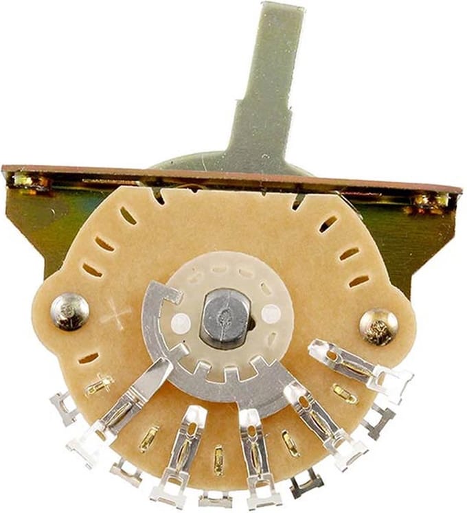 Allparts EP0079000 Oak Grigsby 6-way switch