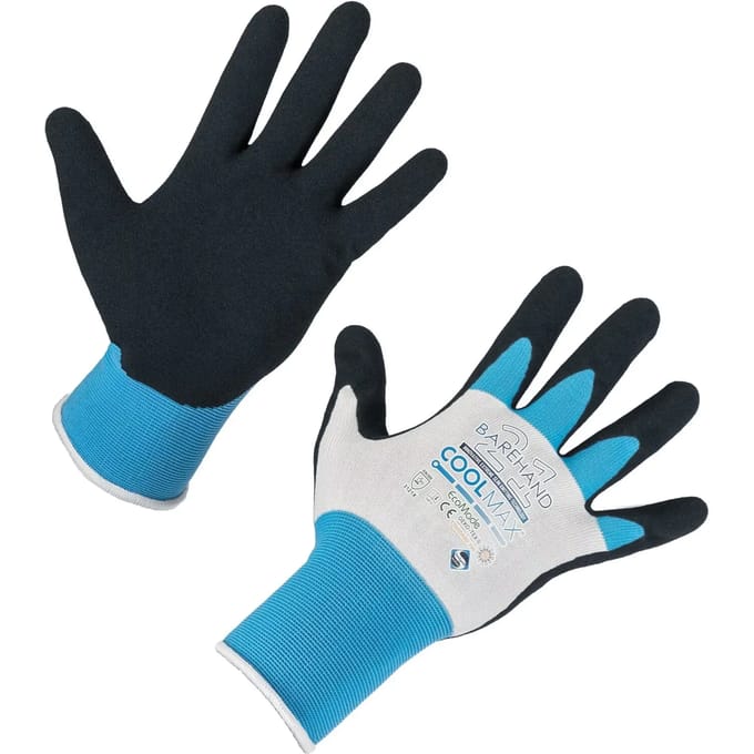 Werkplaatshandschoenen fijn breisel Thinkgreen Barehand Cool