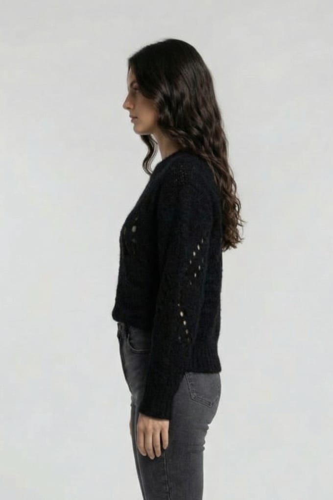 IRO Paris Kanna Copie Pullover Black Maat: S | Sweaters Outlet | Dames | Zwart