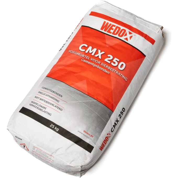 Wedox CMX 250 Donkergrijs 25kg