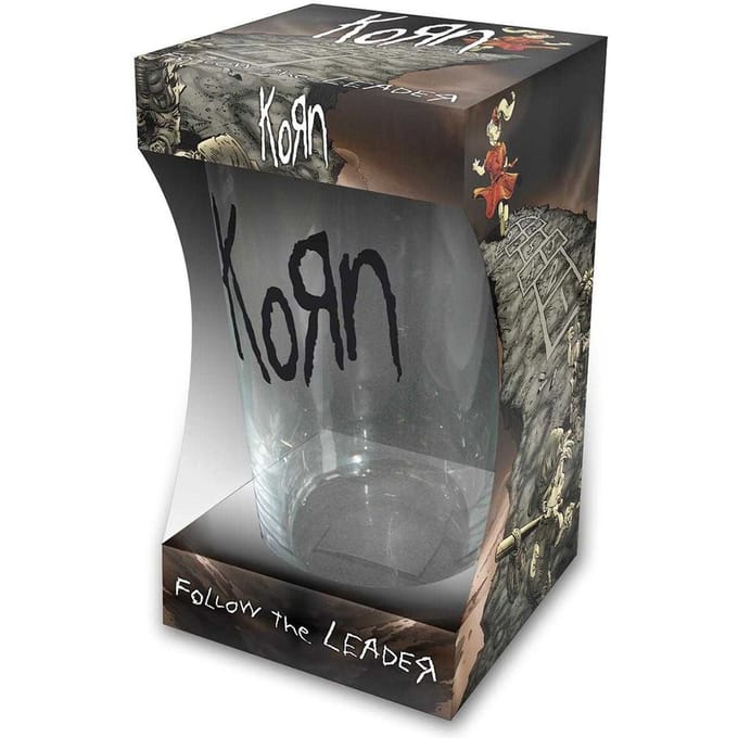 Korn Bierglas - Follow The Leader - voor Geen - transparant