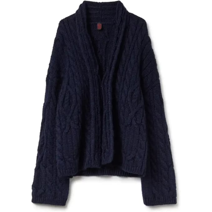 Dames kabeltrui cardigan Stefanel