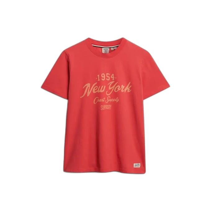 Superdry - Beach Club Relaxed T-shirt - Dames - T-shirts