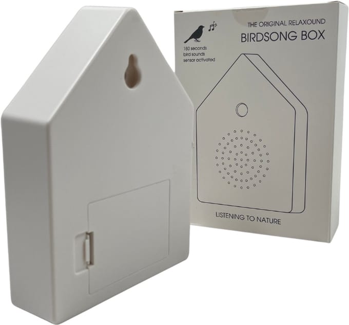 Vogelgeluiden bewegingssensor - Muziekboxje - Vogelhuisje - Welkoms bel