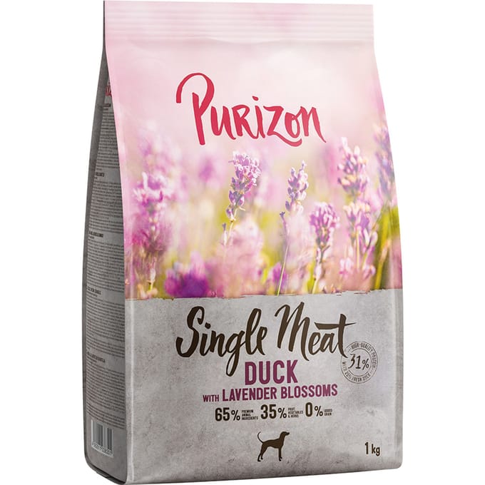 Purizon Single Meat Adult Eend met Appel en Lavendelbloesem - 1 kg