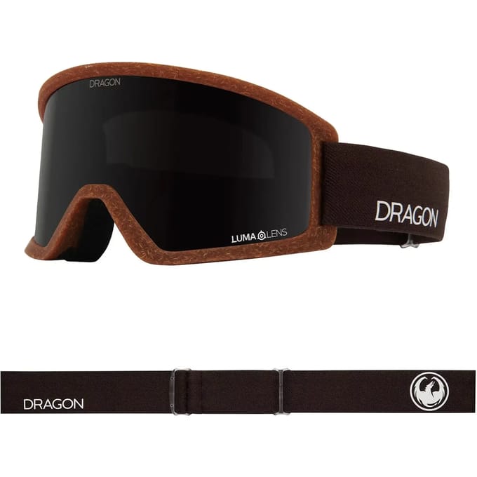 Dragon Alliance DX3 OTG Skibril - Raw Dark/LL Midnight