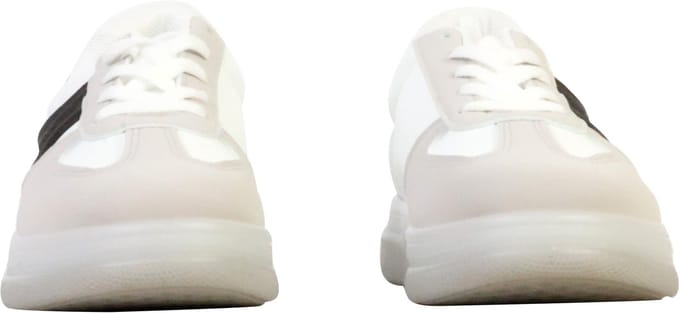 Supermodieuze lage sneakers met veters