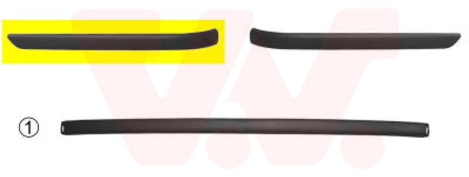 Van Wezel - BUMPERLIJST VOOR BMW 3 E46 1997-2001 51128195315