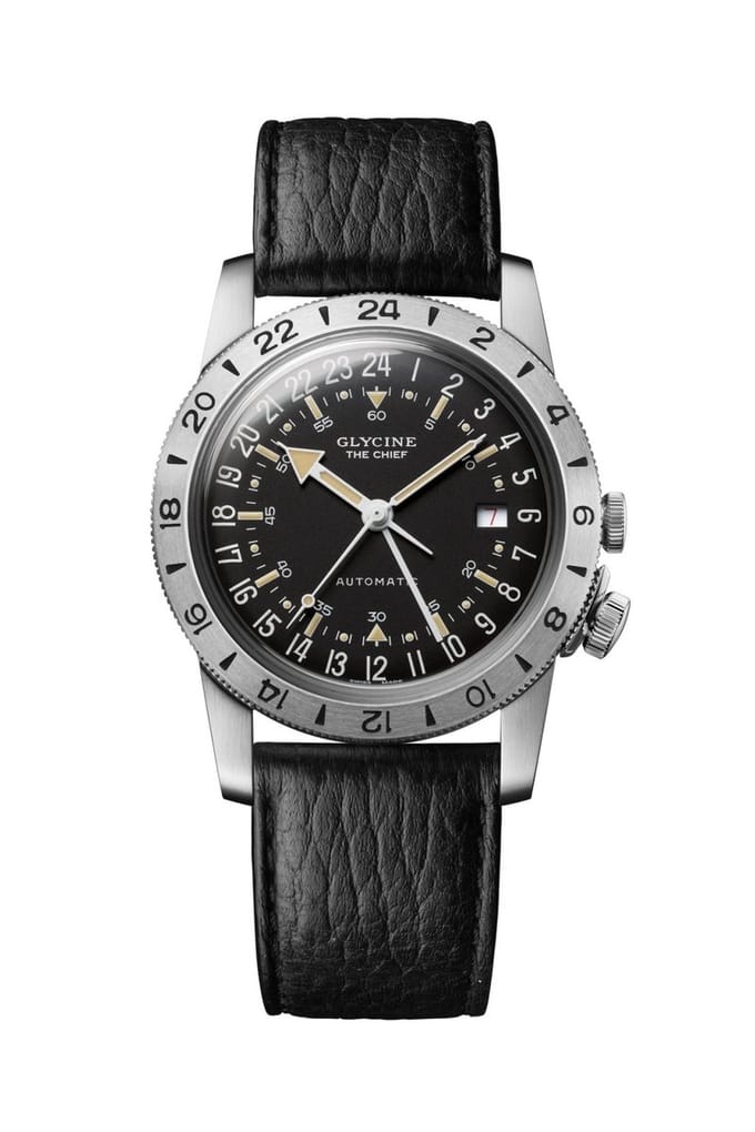 Glycine GL0465 - Airman Vintage The Chief GMT 40