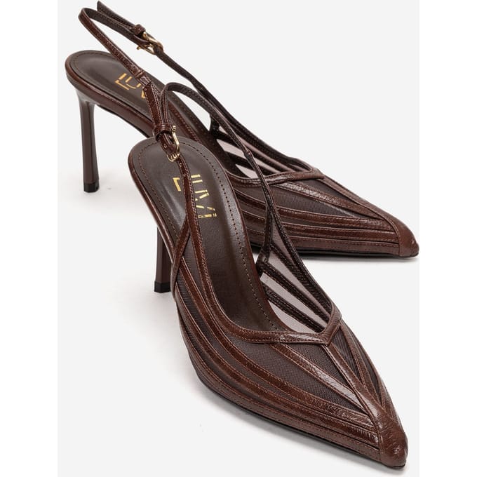 Eleana Slingback Mesh Stilettopomp