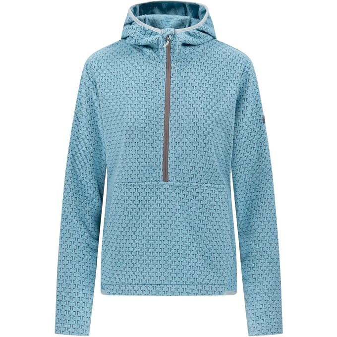 Trespass Dames/Dames Metraya Hoodie (Blauw Jade)