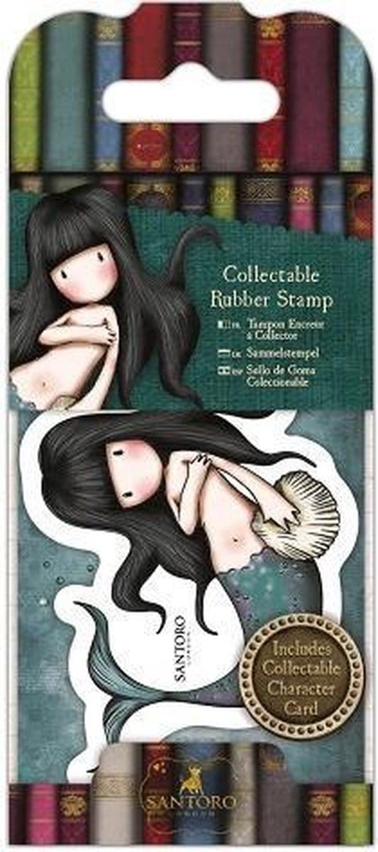 Gorjuss: Collectable Mini Rubber Stamp - Santoro - No. 31 Awashed (GOR 907411)