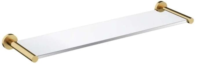 OMNIRES Modern Project - Planchet, lengte 55 cm, glas/geborsteld goud MP60930GLB