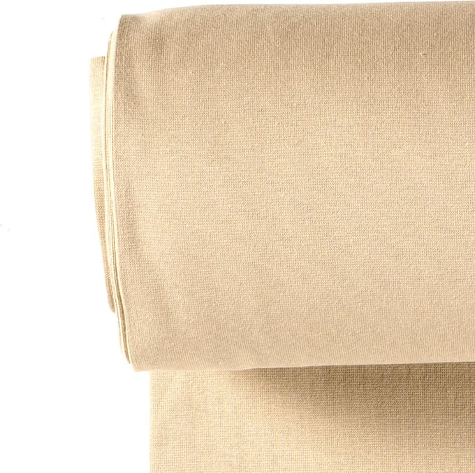 Boordstof Standaard Effen - Beige 052 - 1 meter