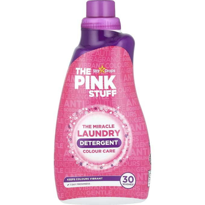 The Pink Stuff - Intensieve Kleurwasmiddel - 30 Beurten - 960ml - Milieuvriendelijk