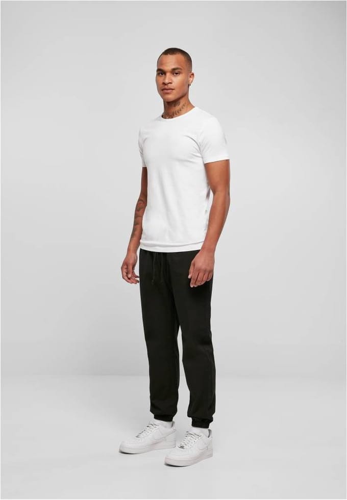 Urban Classics - Basic Jogg Heren joggingbroek - M - Zwart