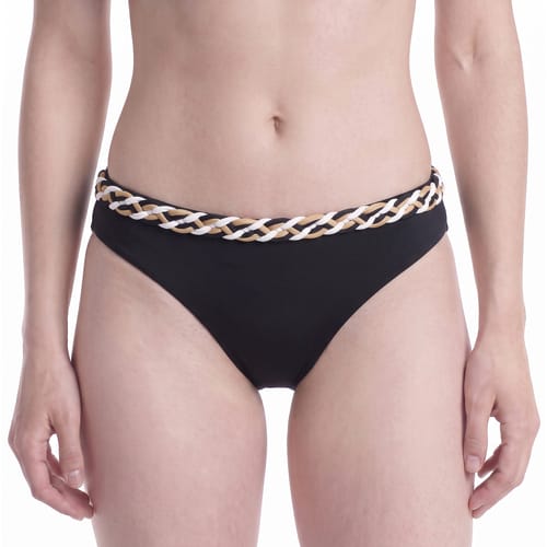 Dames Bikini Onderstuk met Gevlochten Tailleband 50561359