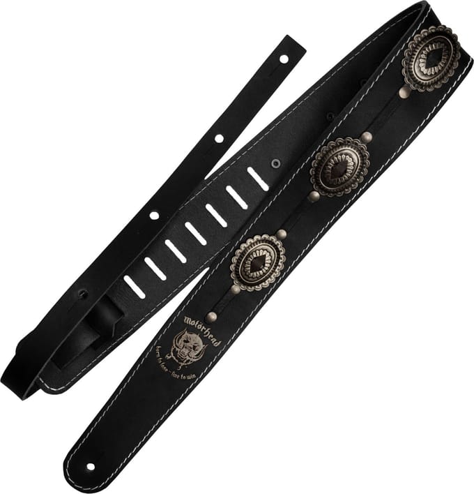 Richter Motörhead Concho Black / Old Silver Gitaarband 1565