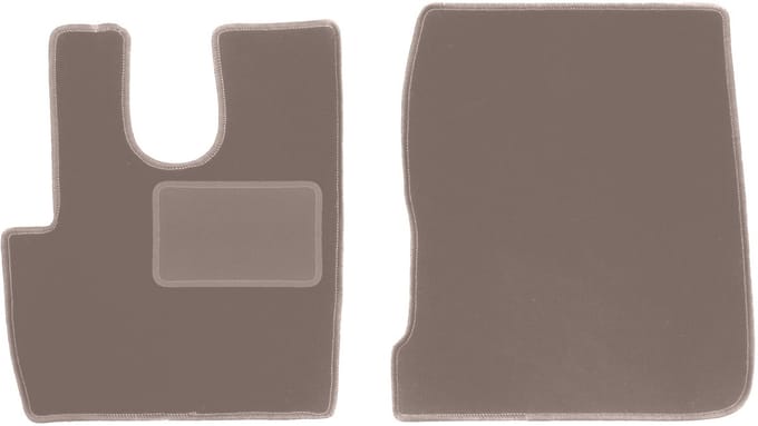 Beige frontmatten voor: DAF CF truck (2014-)