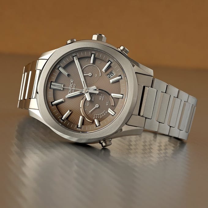 Casio Edifice EQB-1300D-5AEF Horloge - Staal - Zilverkleurig - Ø 39 mm