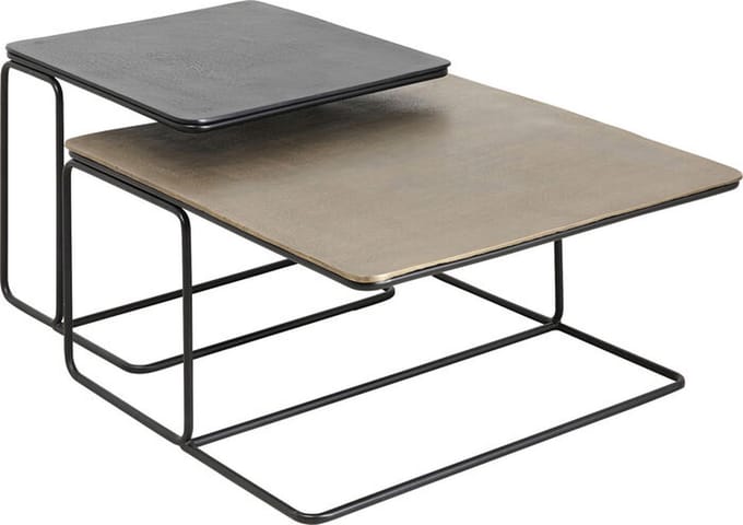 Kare Salontafel Diego (Set van 2)